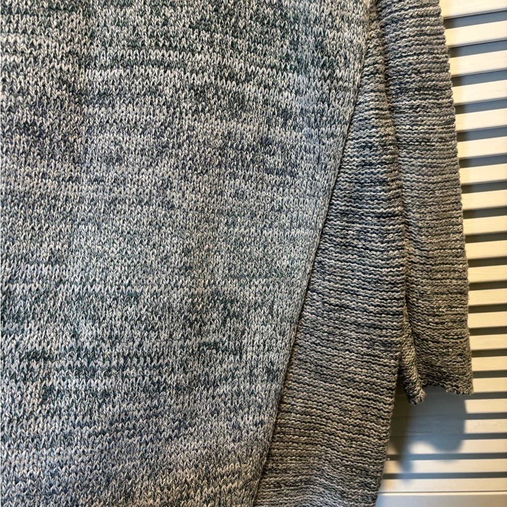J Jill pureJill Women’s Knit Tunic Crew Neck Sweater Asymmetrical Hem Gray XL - Picture 8 of 8